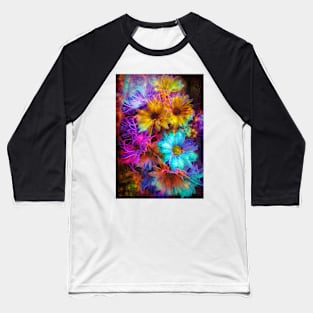 Crazy Daisies Baseball T-Shirt